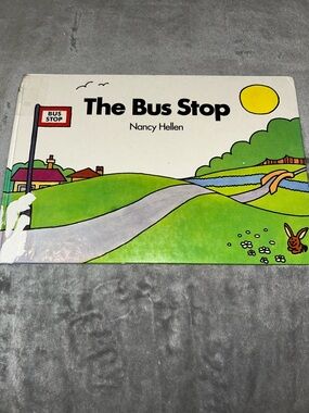 The Bus Stop by Nancy Hellen, Hardcover, 1988